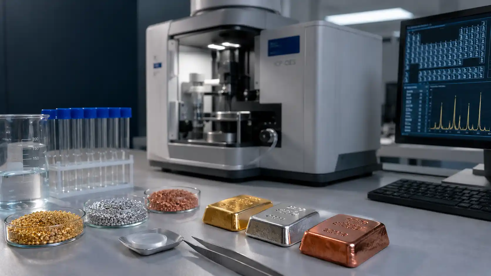 Analisi Metalli Preziosi - Tecnologie di Laboratorio